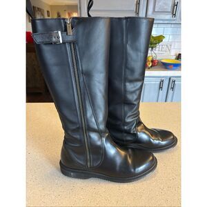 Dr. Martens knee-high riding boots